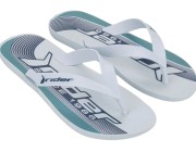 Chinelo Rider Urban - Branco/Branco/Azul Atacado