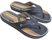 Chinelo Cartago Palermo III - Preto/Preto/Amarelo Atacado