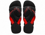 Chinelo Havaianas Power - Preto/Vermelho Atacado