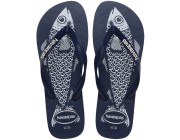 Chinelo Havaianas Top Nautical - Marinho/Branco Atacado