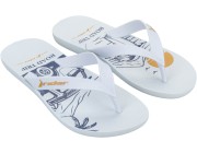 Chinelo Rider Feel Graphics - Branco/Azul/Amarelo Atacado