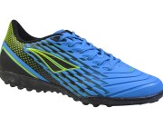 Chuteira Society Penalty Garra Y2 - Azul/Preto/Amarelo Atacado