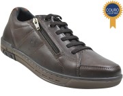 Sapatenis Stretch Pegada - Dark Brown Atacado