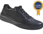 Sapatênis Pegada - Preto Atacado