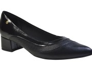 Sapato Salto Médio Picadilly - Preto Atacado