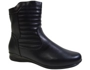 Bota Rasteira Mooncity - Preto Atacado