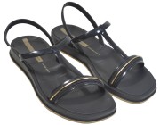 Sandália Ipanema Glow - Preto/Dourado Atacado