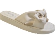 Tamanco Beira Rio Modare - Creme Atacado