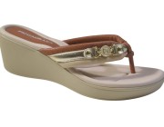 Tamanco Piccadilly - Ocre/Brule/Ouro Atacado