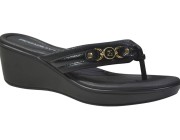 Tamanco Piccadilly - Preto/Preto Atacado