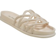 Chinelo Top Model JM - Off White Atacado