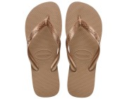 Chinelo Havaianas Top Tiras - Rose Gold Atacado