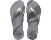 Chinelo Havaianas Elegance Print - Novo Grafite Atacado