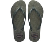 Chinelo Havaianas Slim Gloss - Verde Olive Atacado