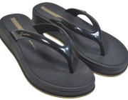 Chinelo Ipanema Glow up - Preto/Preto/Dourado Atacado
