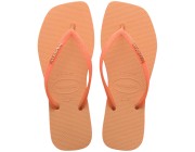 Chinelo Havaianas Slim Square sparkle - Pêssego Atacado