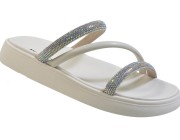 Chinelo Beira Rio Moleca - Branco Atacado