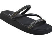 Chinelo Beira Rio Moleca - Preto Atacado