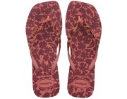 Chinelo Havaianas Slim Square Velvet - Canyon Clay Atacado