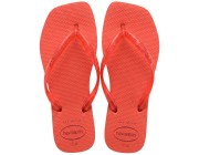 Chinelo Havaianas Slim Square Logo Pop Up