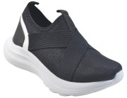 Tênis Infantil Pingo Doce NY - Nylon Preto/Branco Atacado