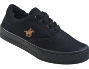 Tênis Juvenil Blitz Star - Preto/Caramelo Atacado