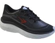Tênis BoardWalk Bx - Off Preto/Vermelho Atacado