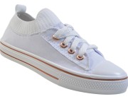 Tênis Gum Star - Branco/Bronze Atacado