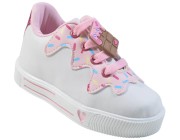 Tênis Infantil Linda Ju - Branco/Rosa Atacado