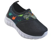 Tênis Infantil Pingo Doce NY - Nylon Dino Preto Atacado