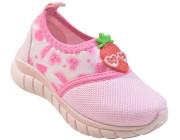 Tênis Infantil Pingo Doce NY - Nylon Rosa Fruta Atacado