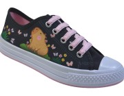 Tênis Juvenil Pingo Doce DC -  Preto Atacado