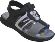 Papete Infantil Beira Rio Molekinho - Preto Atacado