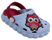 Clog Infantil Pingo Doce Babu SAL - Azul/Pink Atacado