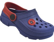 Clog Infantil Kidstep - Marinho/Vermelho Atacado