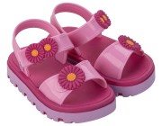 Sandália Infantil ZaxyNina Flower - Rosa Chiclete Atacado