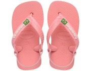 Chinelo Havaianas Baby Brasil Logo