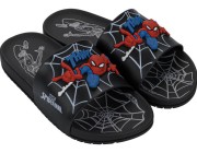 Chinelo Gaspea Infantil Homem Aranha - Preto/Cinza Atacado