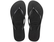 Chinelo Infantil Havaianas Kids Slim Preto - Preto Atacado