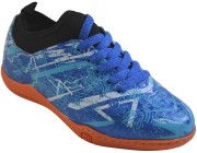 Chuteira Futsal Infantil Beira Rio Molekinho - Azul/Azul/Branco Atacado