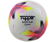Bola Topper Slick Cup Campo - Amarelo Neon/Rosa/Azul Atacado