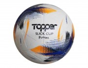 Bola Topper Slick Cup Futsal - Laranja/Azul/Preto Atacado