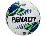 Bola Futsal Penalty - Branco/Verde/Azul Atacado