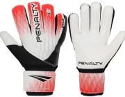 Luva de Goleiro Penalty Delta Training - Branco/Vermelho Atacado