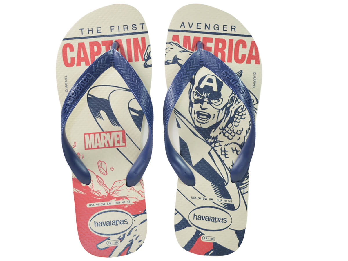 Chinelo Havaianas Top Marvel Logomania