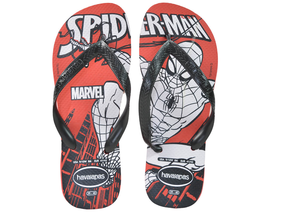 Chinelo Havaianas Top Marvel Logomania