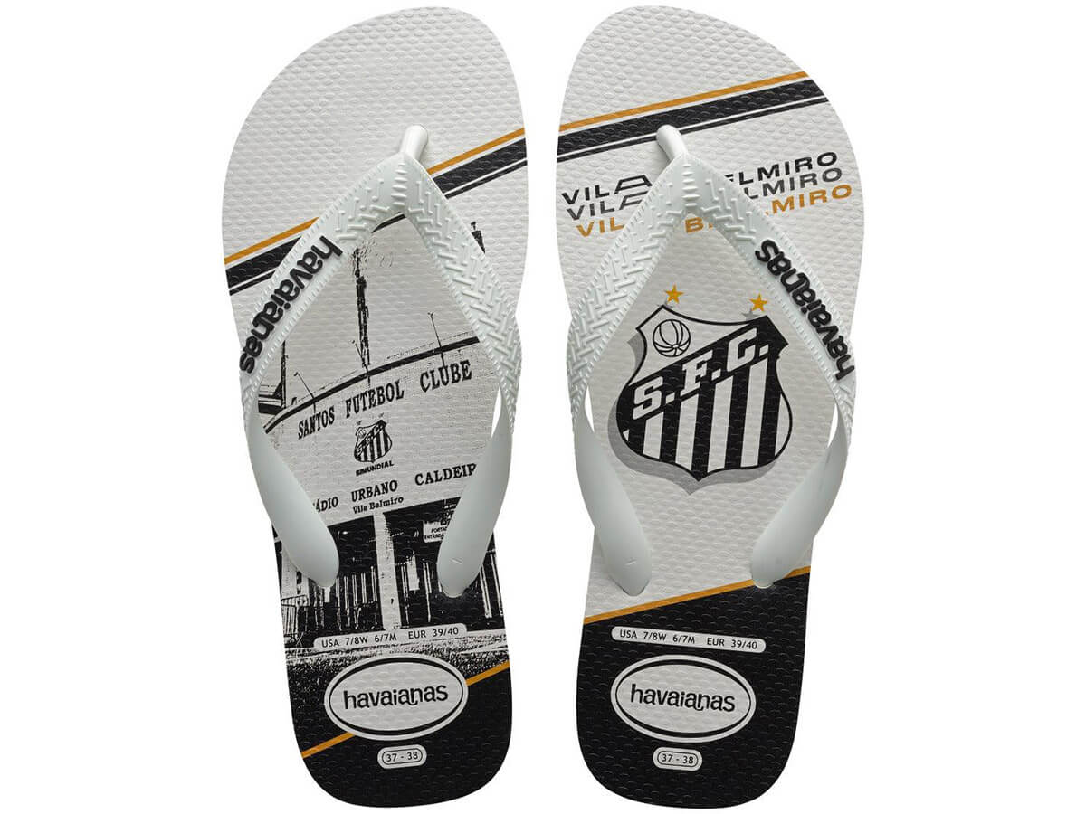 Chinelo Havaianas Top Times Santos