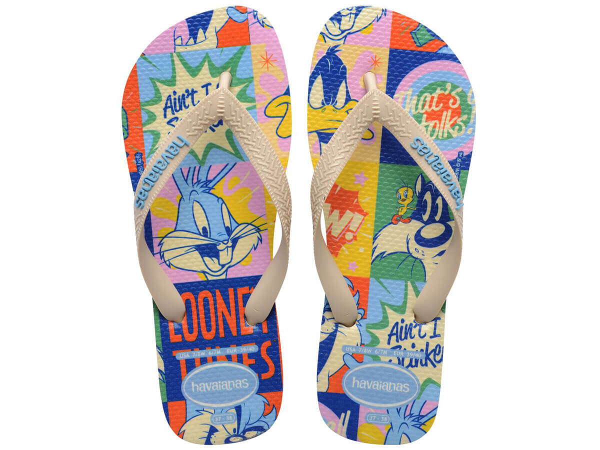 Chinelo Havaianas Top Warner Classic