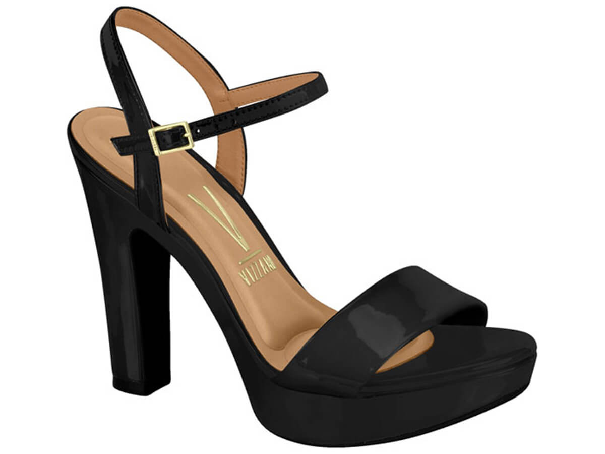 Sandália Salto Alto Vizzano