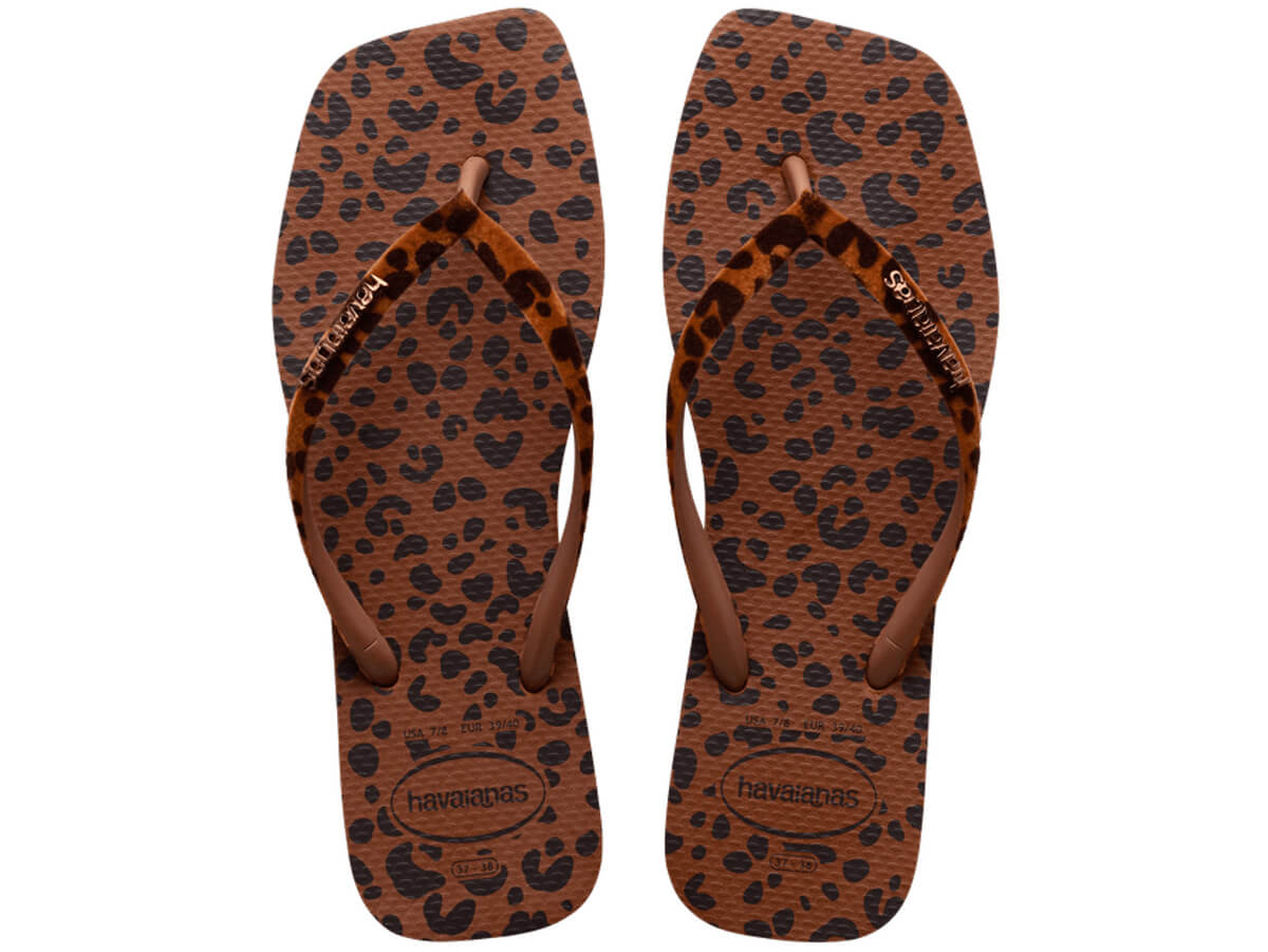 Chinelo Havaianas Slim Square Velvet